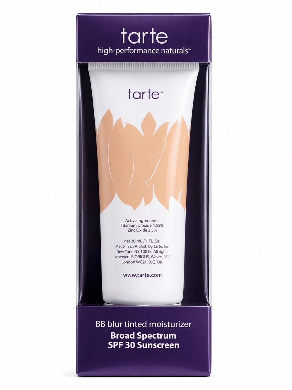 Tarte BB Blur Tinted Moisturizer SPF 30 Sunscreen Light 30ml New In Box